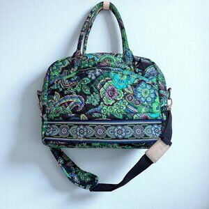 Vera Bradley Metropolitan bag in retired Blue Rhapsody pattern